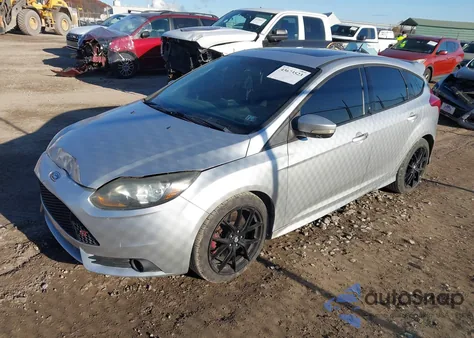 2013 Ford Focus St из США, поврежденный, VIN 1FADP3L92DL360258